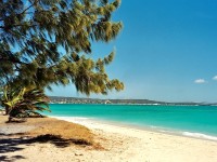 plage de sable blanc